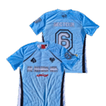 PATCHED BABY BLUE JERSEY