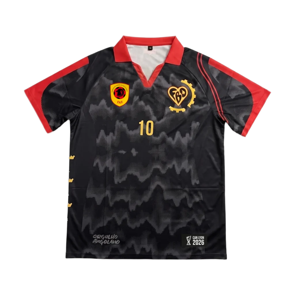 Angola AFCON 2026 jersey, front view