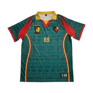 Cameroon AFCON 2026 jersey, front view
