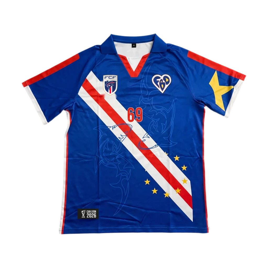 Maillot CAN 2026 Cap-Vert, vue avant