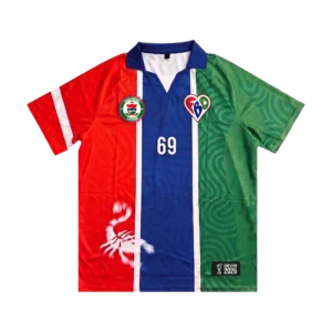 Gambia AFCON 2026 jersey, front view