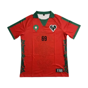 Morocco AFCON 2026 jersey, front view